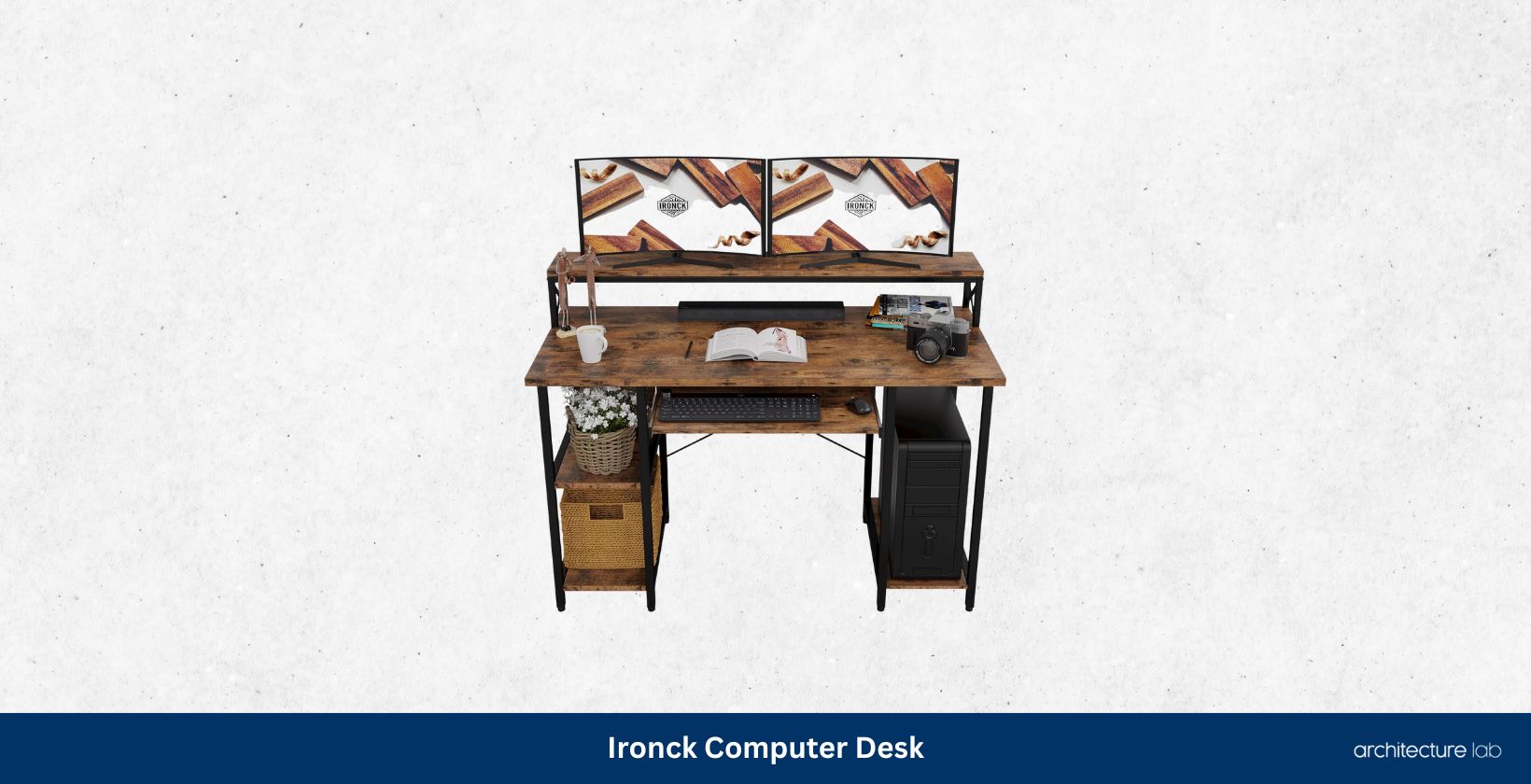 Ironck computer desk