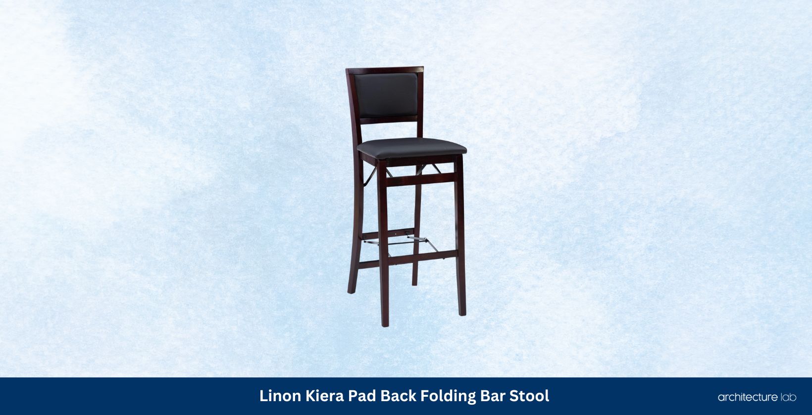 7 Best Bar Stools For Comfort And Style 11 Linon kiera pad back folding bar stool