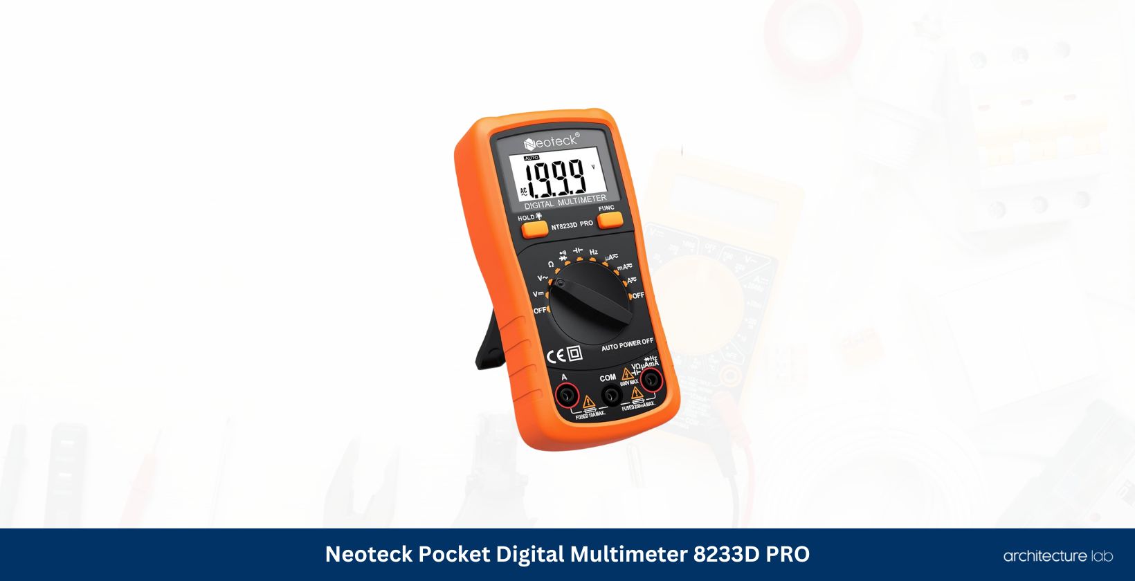 Neoteck pocket digital multimeter 8233d pro