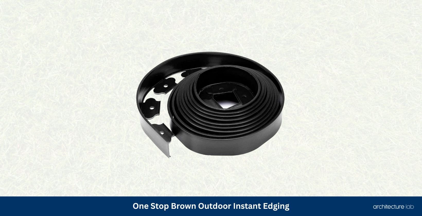 One stop brown outdoor instant edging