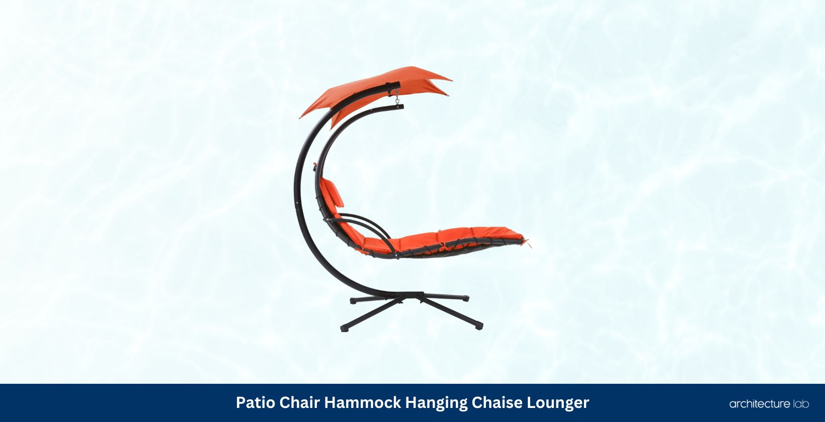 Patio chair hammock hanging chaise lounger