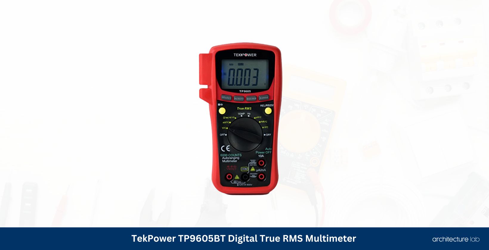 Tekpower tp9605bt digital true rms multimeter