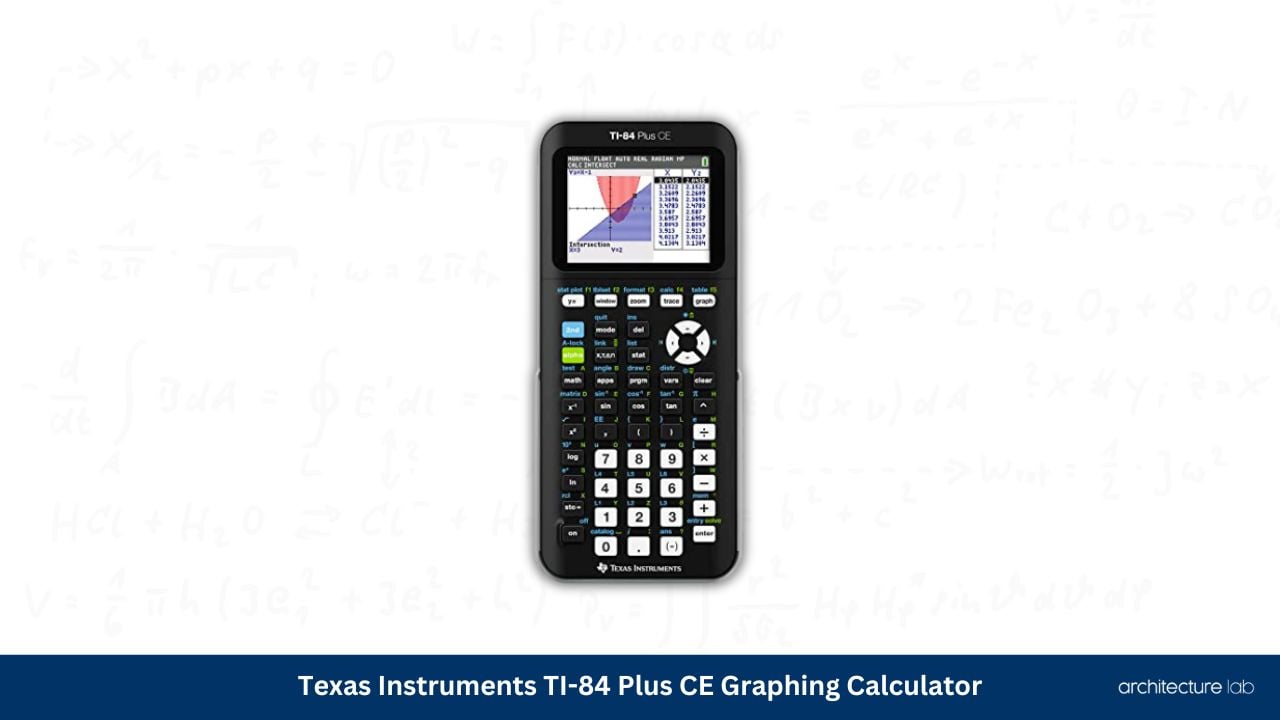 Texas instruments ti 84 plus ce graphing calculator