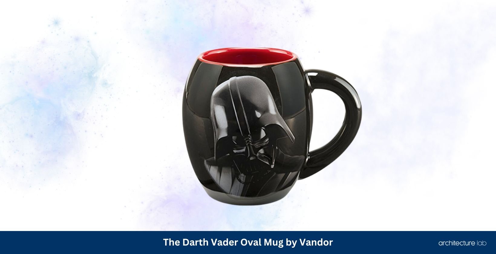 Understated elegance – the darth vader oval mug by vandor