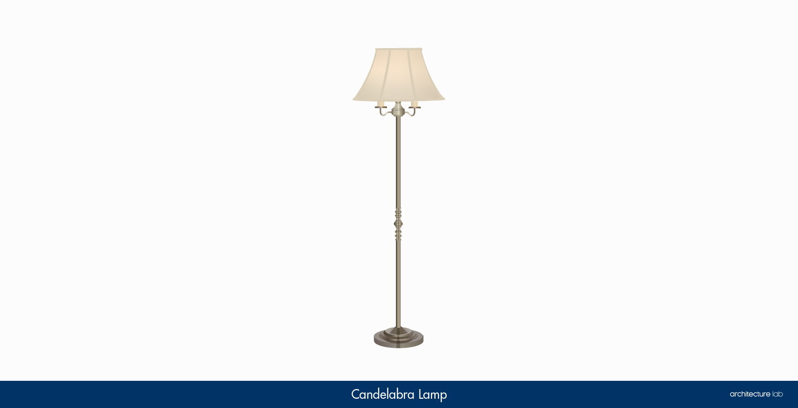 10. Candelabra lamp