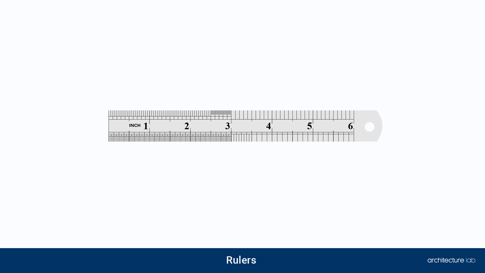 Types Of Measuring Tools 10. Rulers