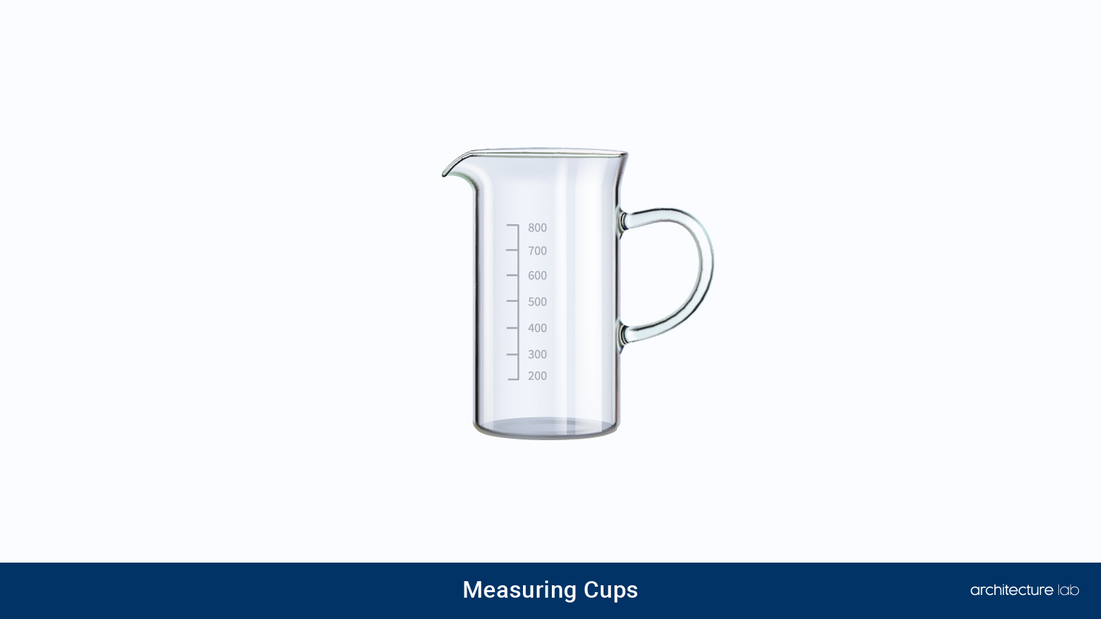 Types Of Measuring Tools 15. Measuring cups