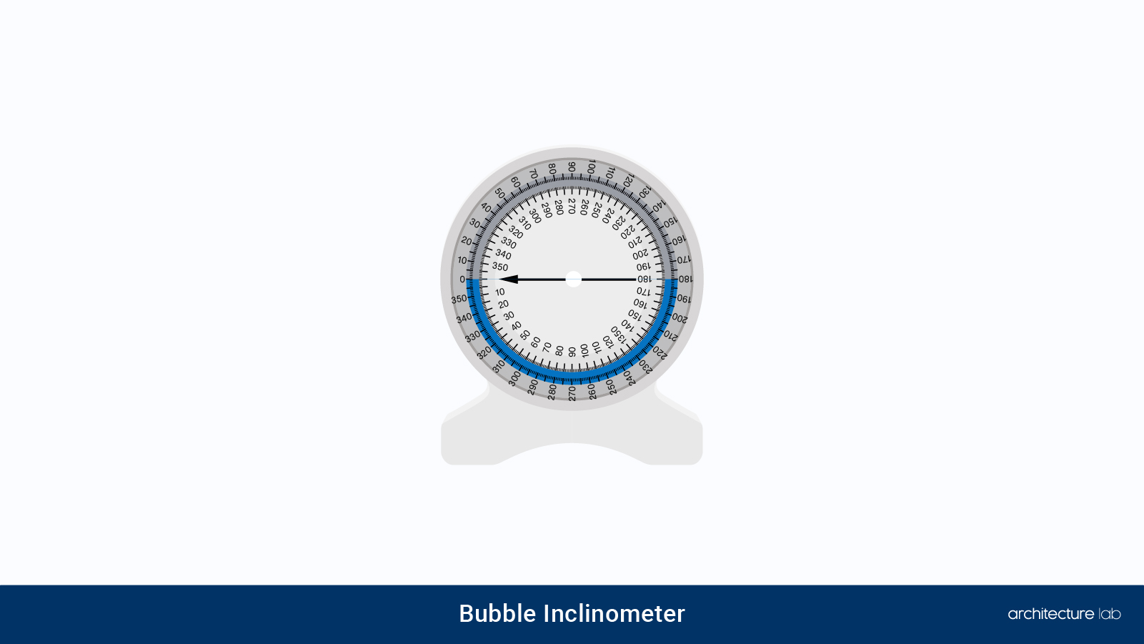 Types Of Measuring Tools 19. Bubble inclinometer