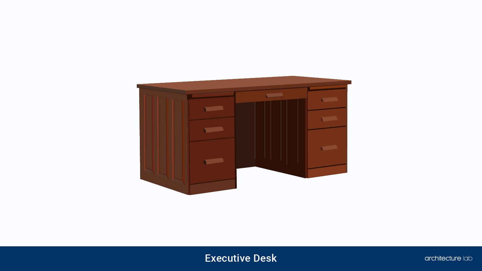 Types Of Desks For Your Office 3. Executive desk
