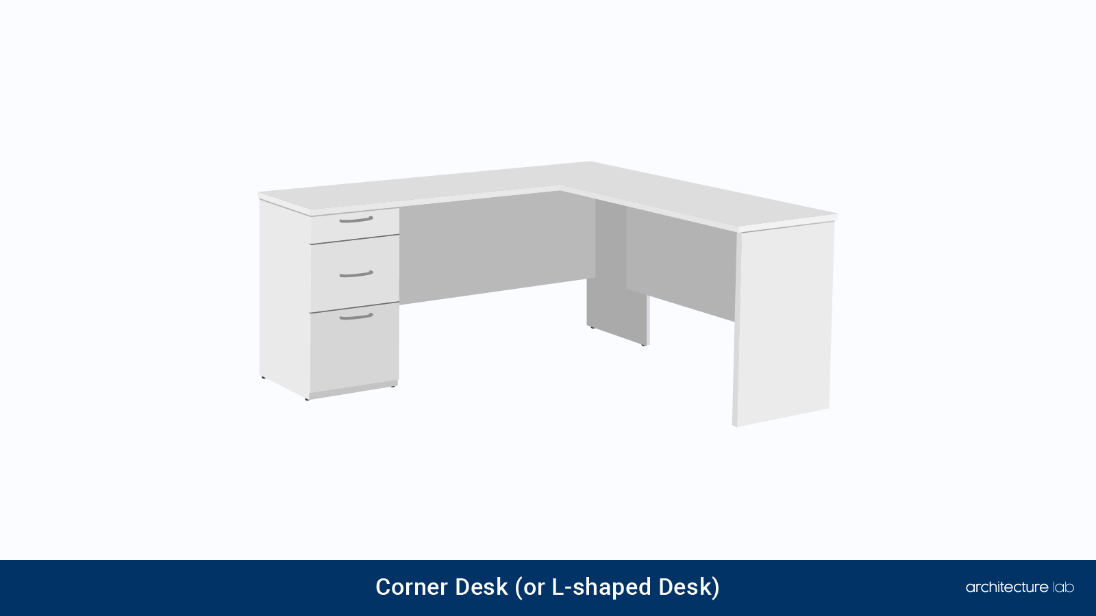 5. Corner desk (or l-shaped desk)