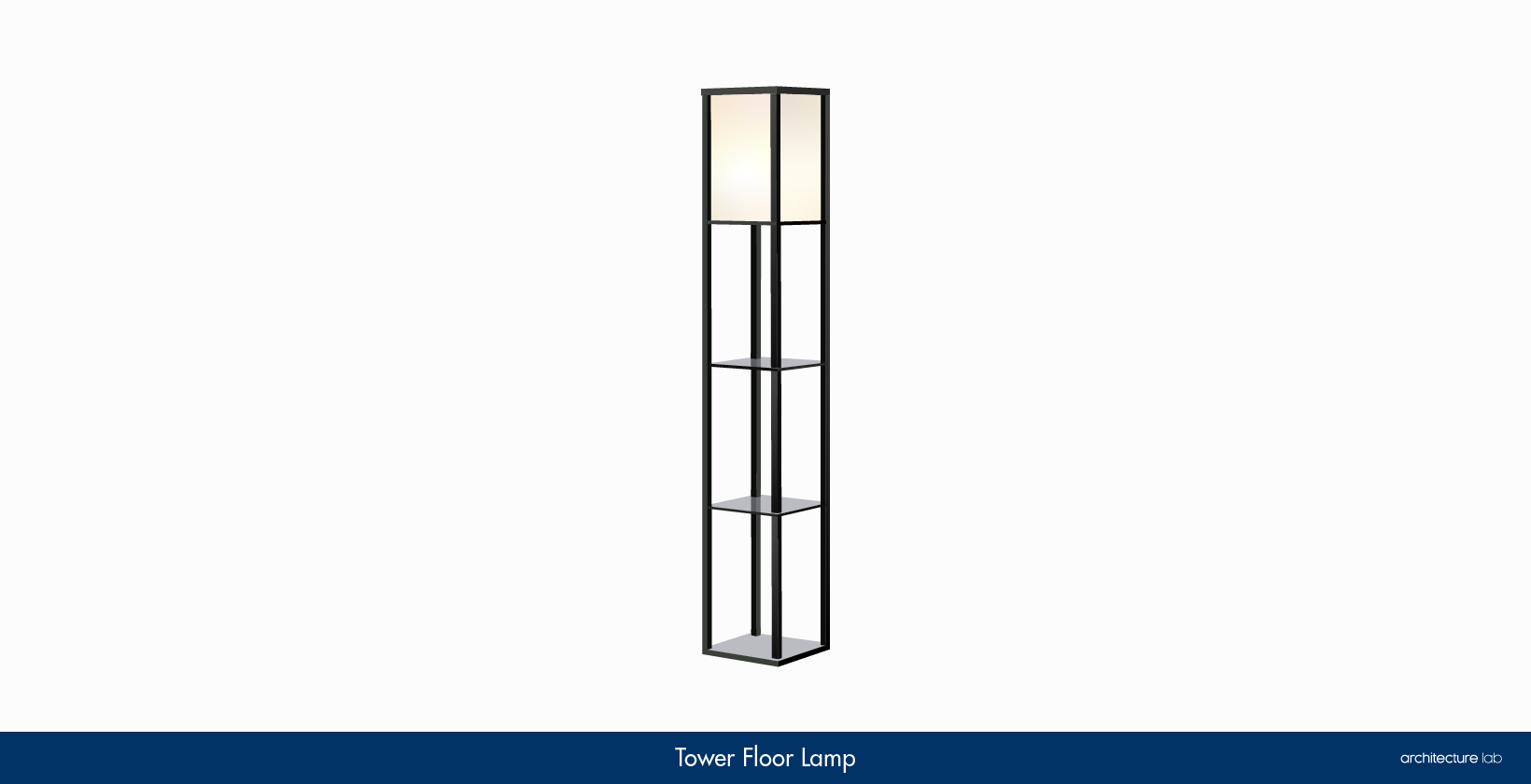 5. Tower floor lamp