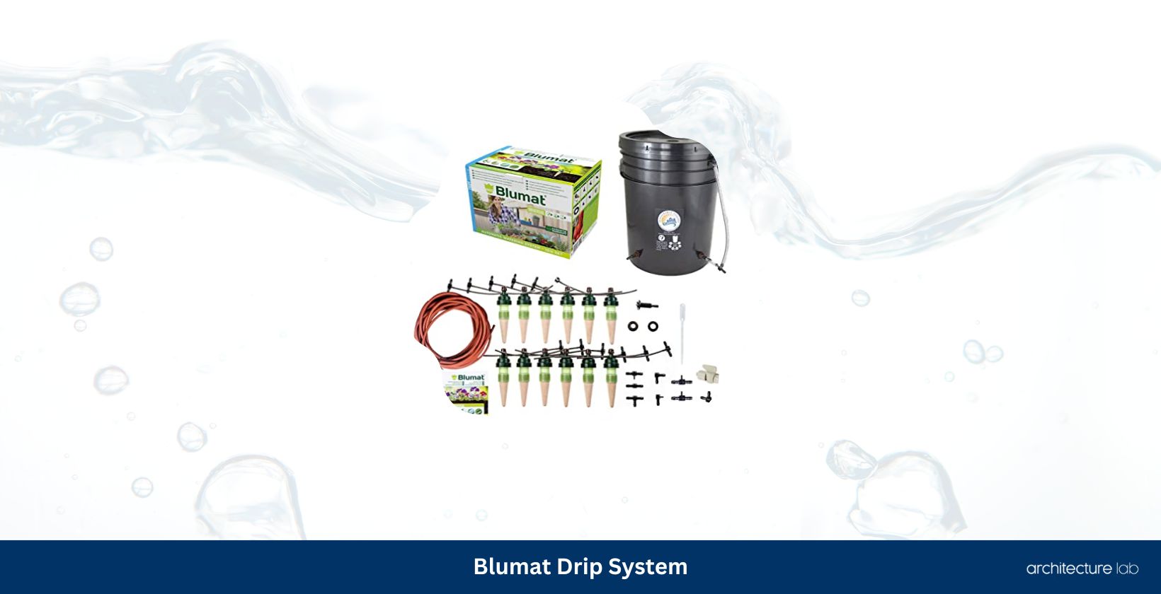 Blumat drip system – 12 pack medium kit with reservoir