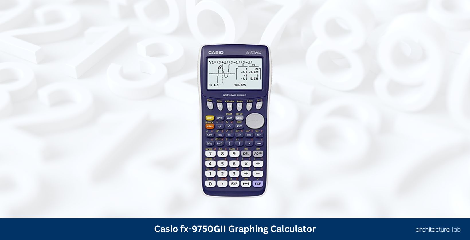 Casio fx 9750gii graphing calculator