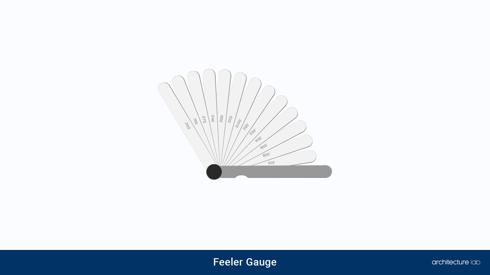 Measuring Tools For Engineering Feeler gauge-100