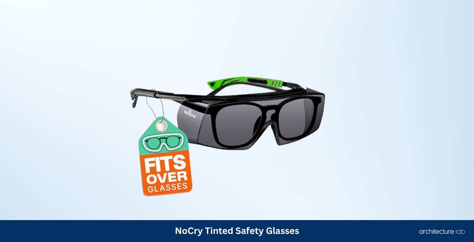 Nocry over glasses safety glasses