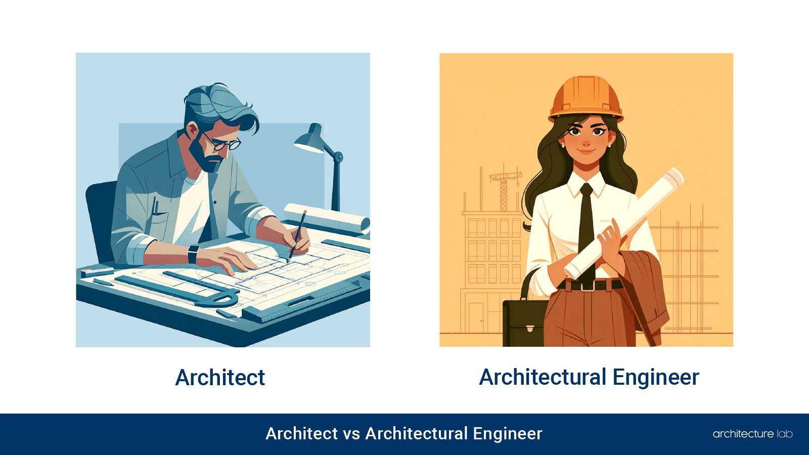 Architect vs. Architectural engineer: differences, similarities, duties, salaries, and education