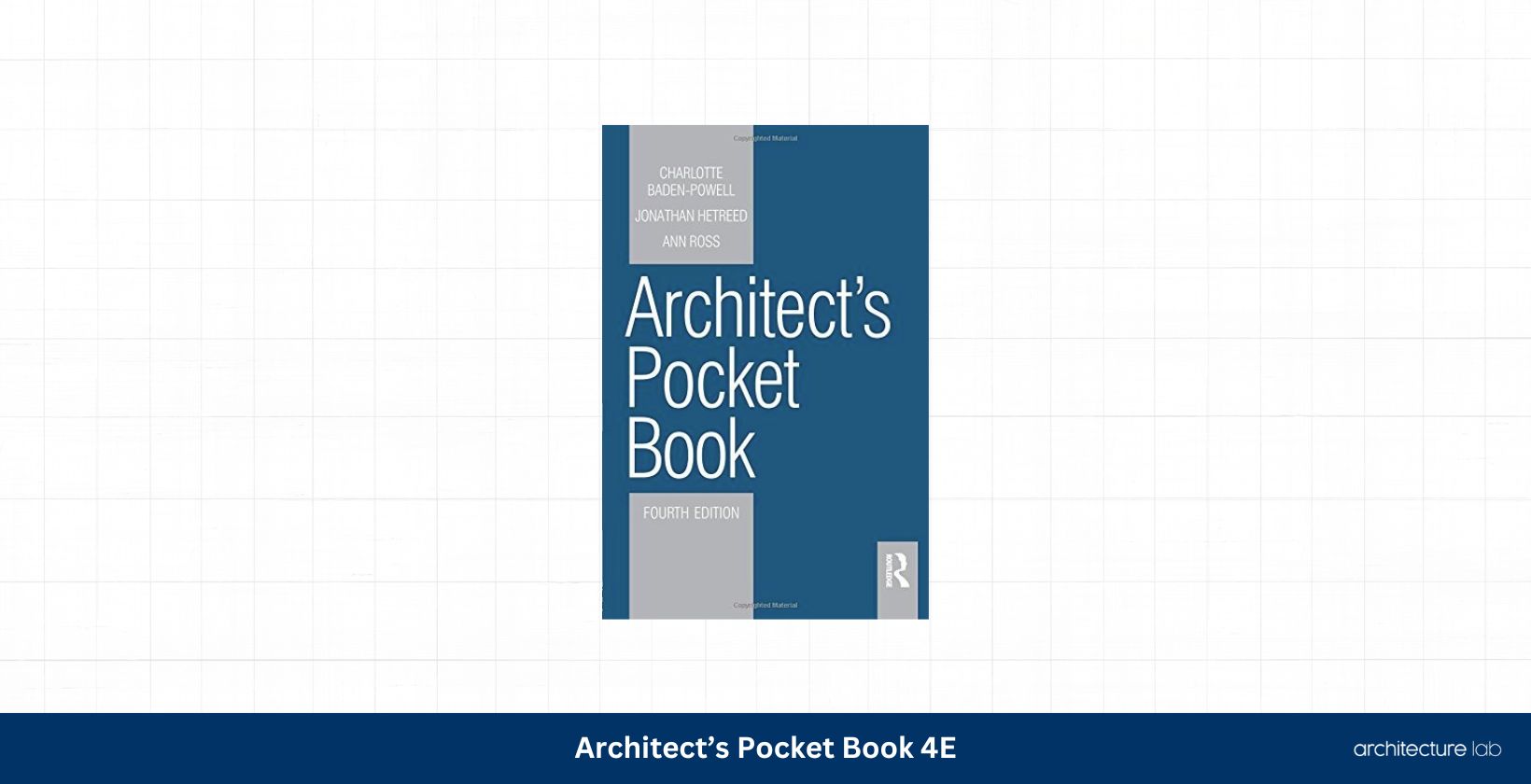 Architects pocket book 4e