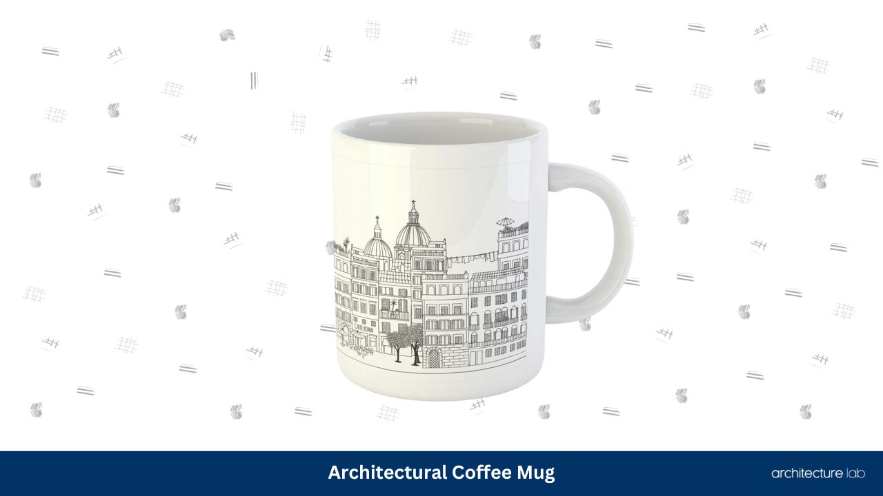 Architectural coffee mug