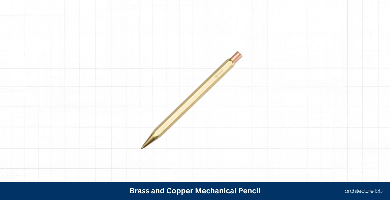 33 Of The Best Gifts For Interior Designers And Creatives 38 Brass and copper mechanical pencil