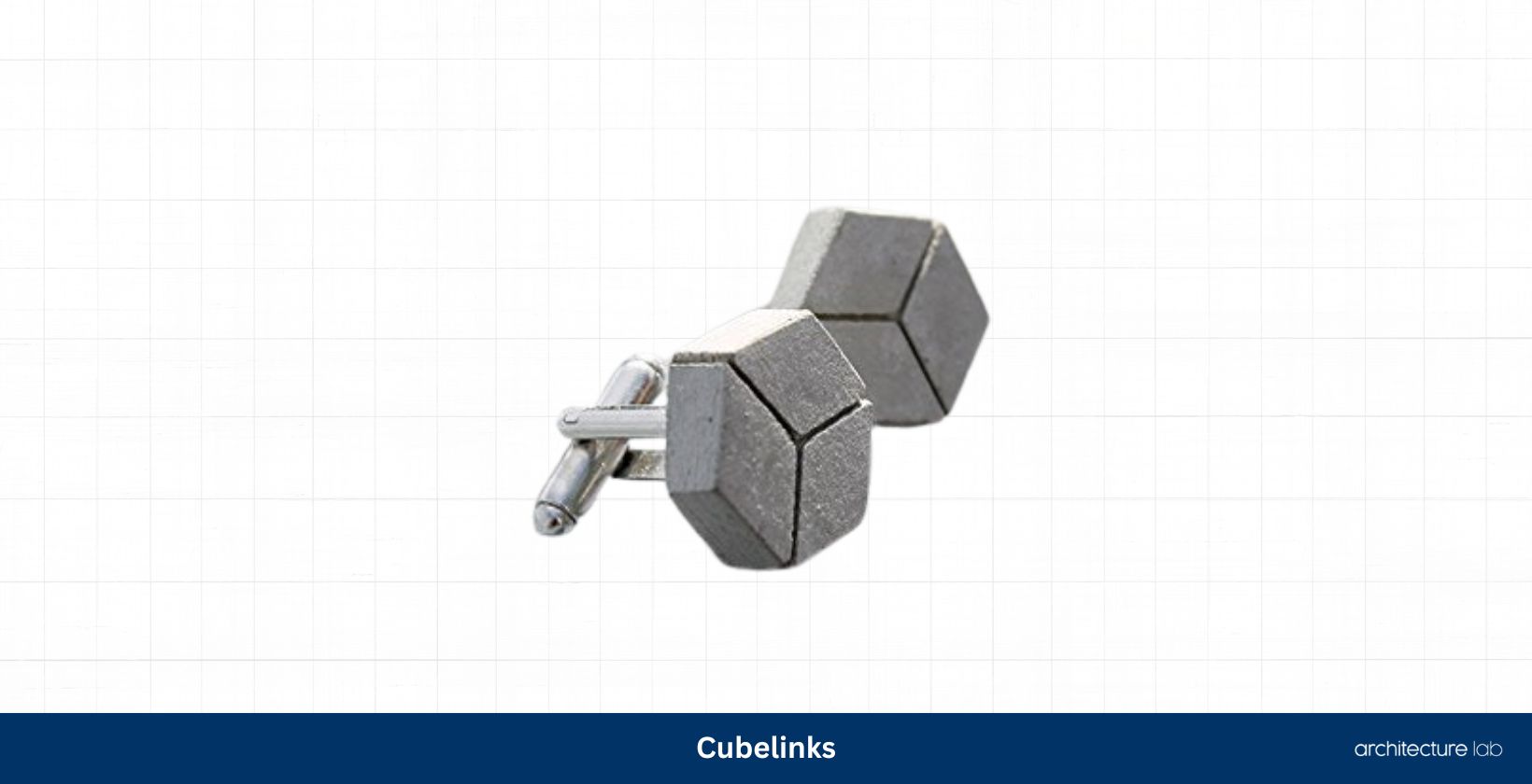 33 Of The Best Gifts For Interior Designers And Creatives 43 Cubelinks – cufflinks made of concrete