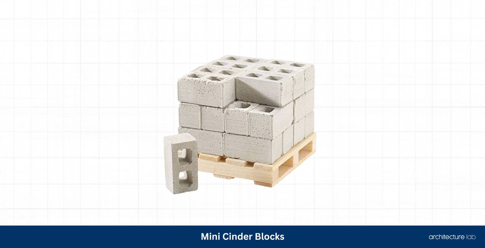 Mini cinder blocks