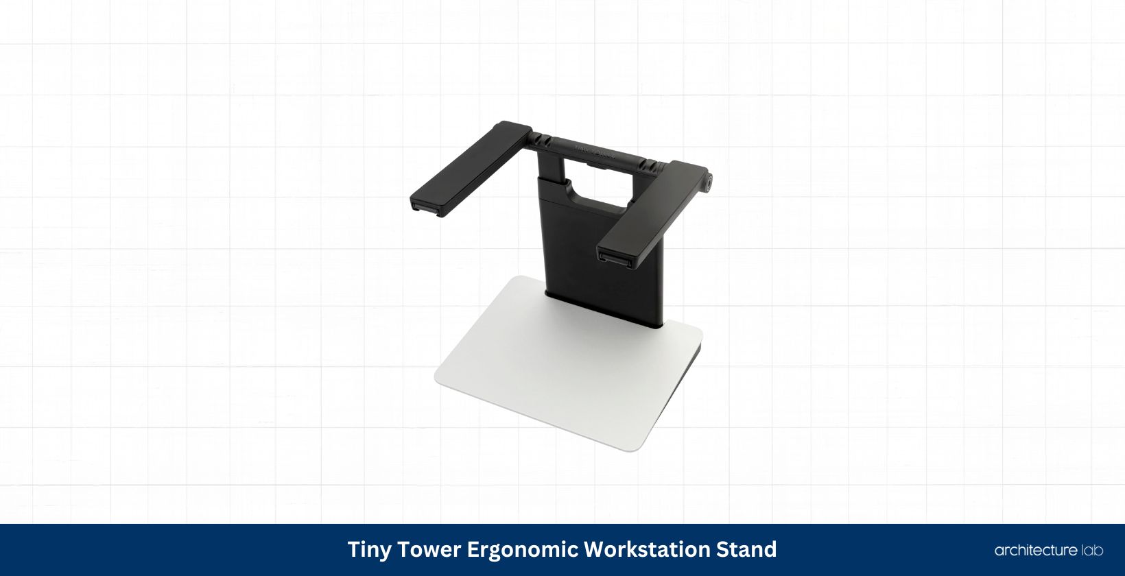 Tiny tower ergonomic workstation stand