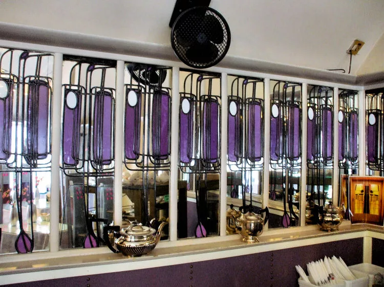 Charles Rennie Mackintosh: Biography, Works, Awards 54 Detail, the willow tearooms - charles rennie mackintosh