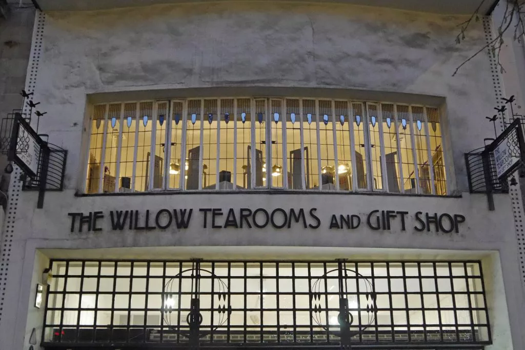Charles Rennie Mackintosh: Biography, Works, Awards 50 Facade detail, the willow tearooms - charles rennie mackintosh