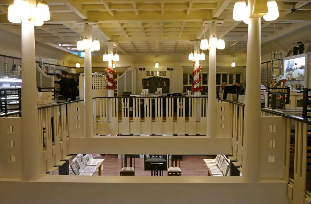 Charles Rennie Mackintosh: Biography, Works, Awards 53 Interior, the willow tearooms - charles rennie mackintosh