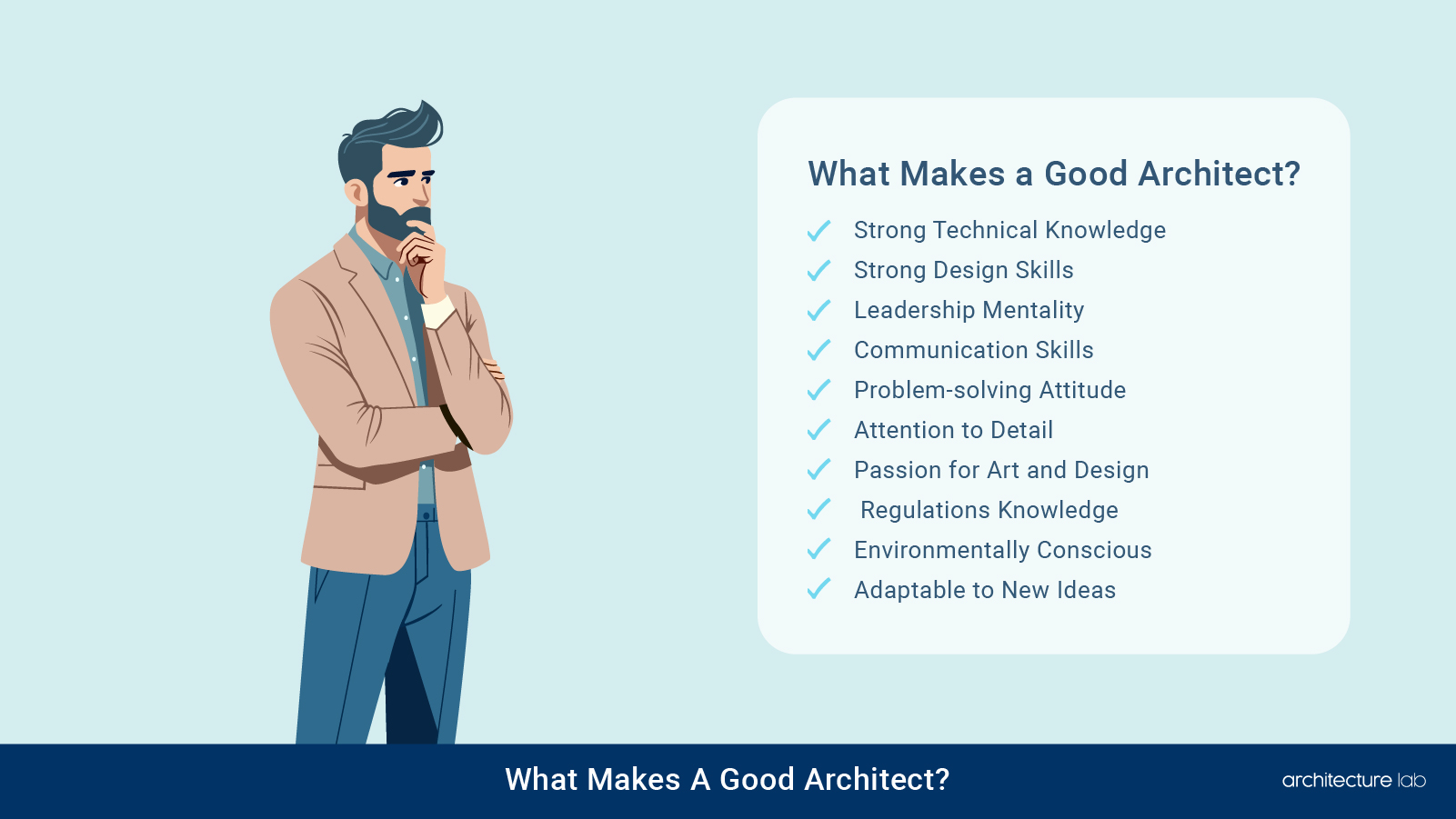What makes a good architect