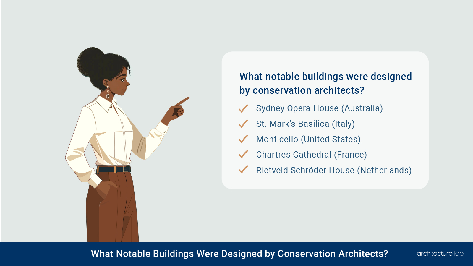 Conservation architect: work, salaries, jobs, education and ethics