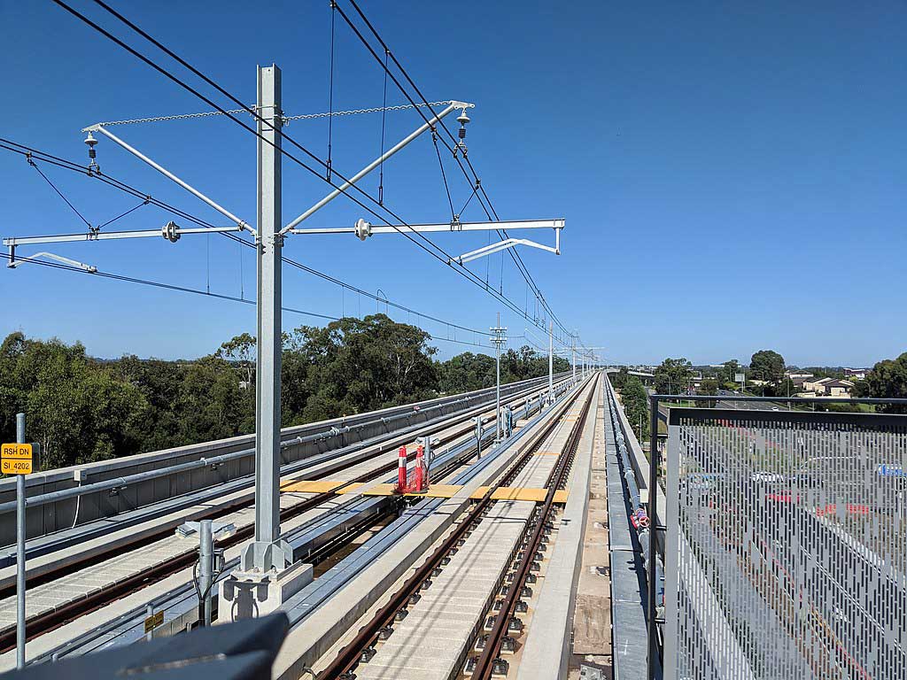 Aecom: sydney metro northwest, australia - a rapid transit rail project designed to extend metro rail from sydney’s central business district to growing residential areas. © mdrx