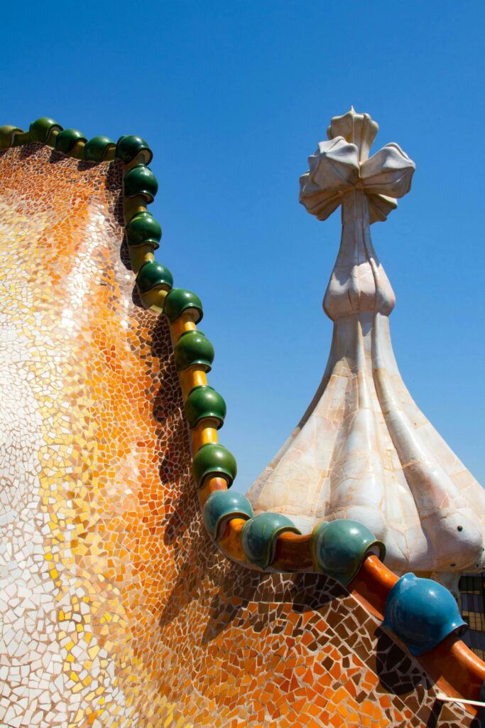 Antoni Gaudí: Biography, Works, Awards 222 Antoni gaudi: casa batlló rooftop details © héloïse delbos