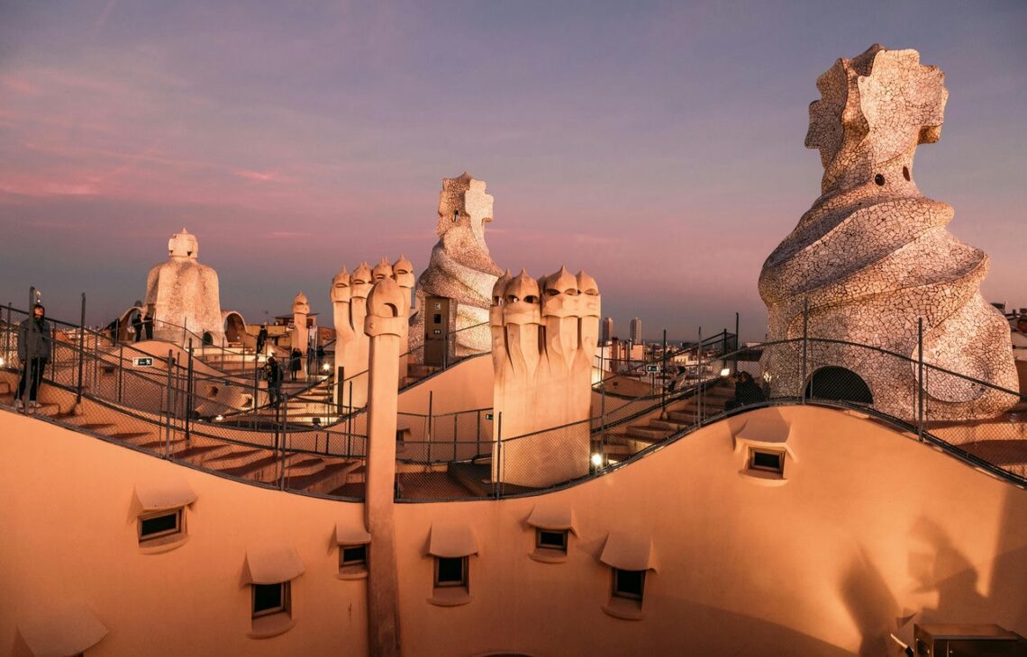 Antoni Gaudí: Biography, Works, Awards 152 Antoni gaudi: casa mila roof © dmitry trepol'sky