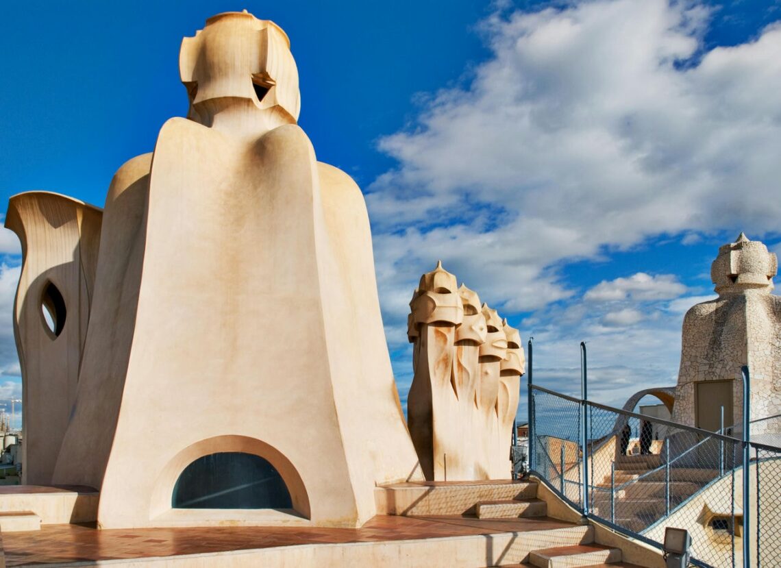 Antoni Gaudí: Biography, Works, Awards 154 Antoni gaudi: casa mila sentinels on the roof © tom d'arby
