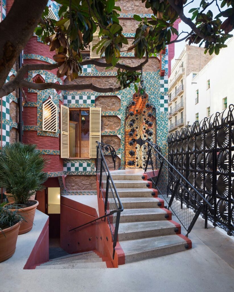 Antoni Gaudí: Biography, Works, Awards 211 Antoni gaudi: casa vicens main entrance © pol viladoms