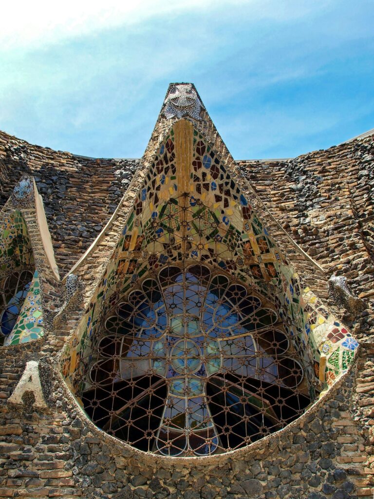 Antoni Gaudí: Biography, Works, Awards 233 Antoni gaudi: colònia güell stained glass window © manuel torres garcia
