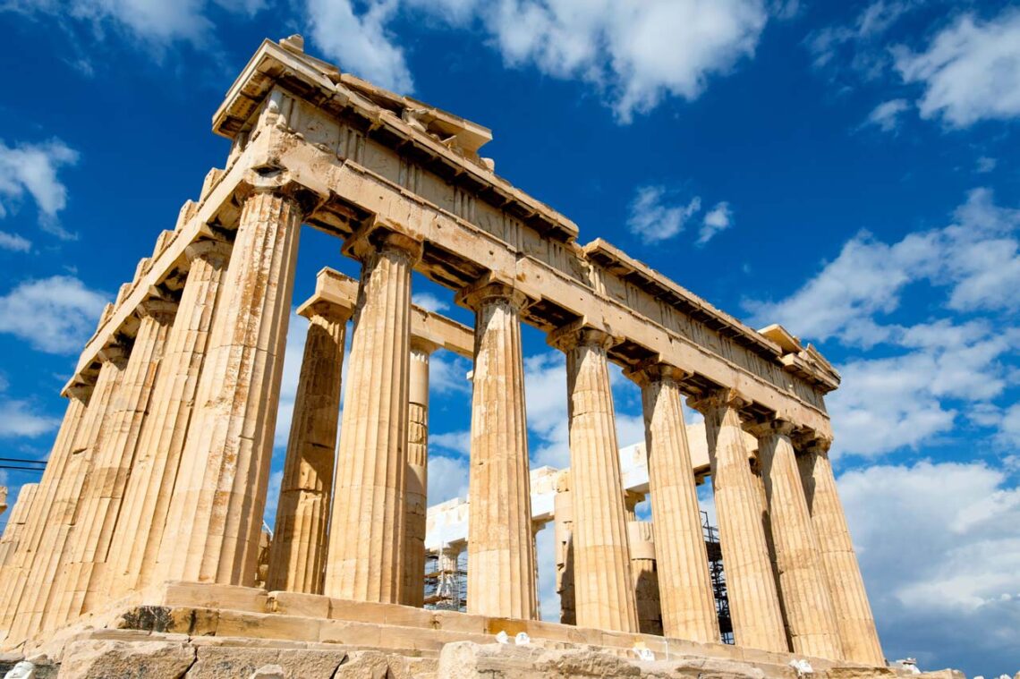 Architectural landmark: acropolis of athens parthenon © pixabay