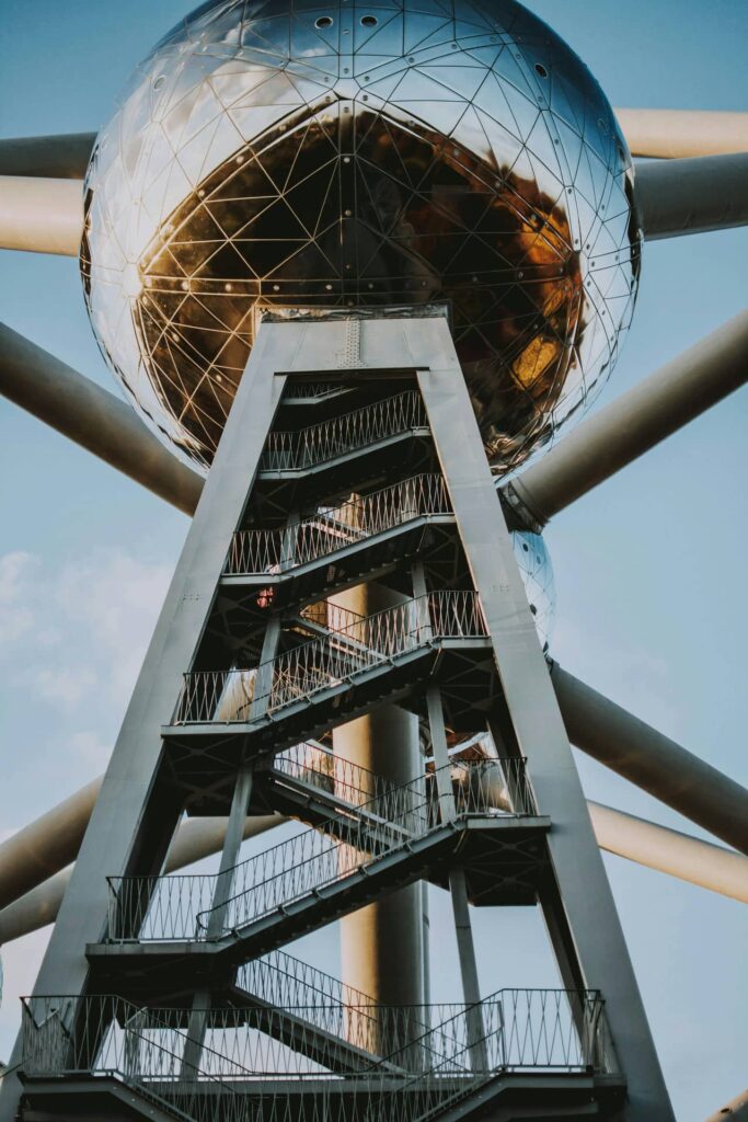 17 Famous Architectural Landmarks In Europe For Architects 162 Architectural landmark: atomium wormโs eye view ยฉ lil artsy