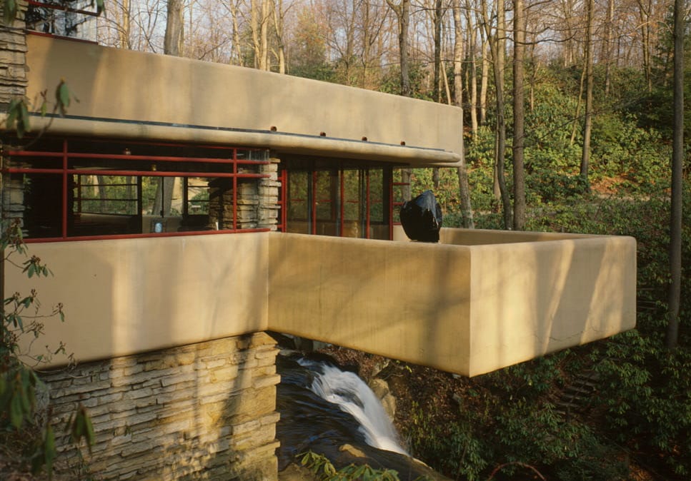 20 Famous Architectural Landmarks In The United States For Architects 228 Architectural landmark: fallingwater cantilevers ยฉ jack e. Boucher