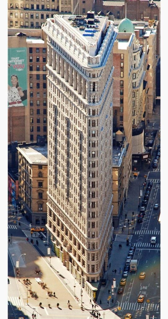 20 Famous Architectural Landmarks In The United States For Architects 206 Architectural landmark: flatiron building aerial ยฉ lmelenchon
