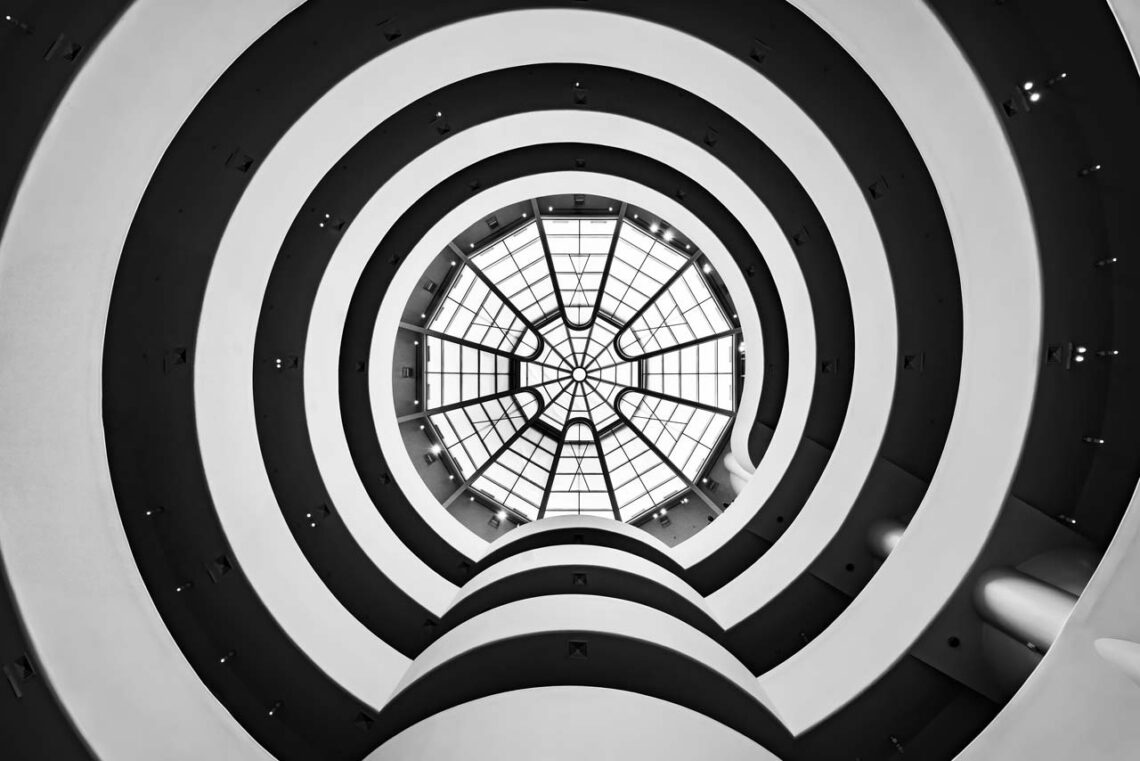 Architectural landmark: guggenheim museum skylight © t meltzer