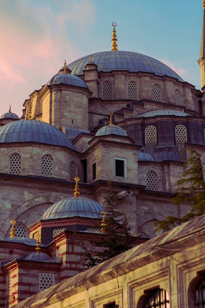 Architectural landmark: hagia sophia dome exterior closeup © cuma ersöz