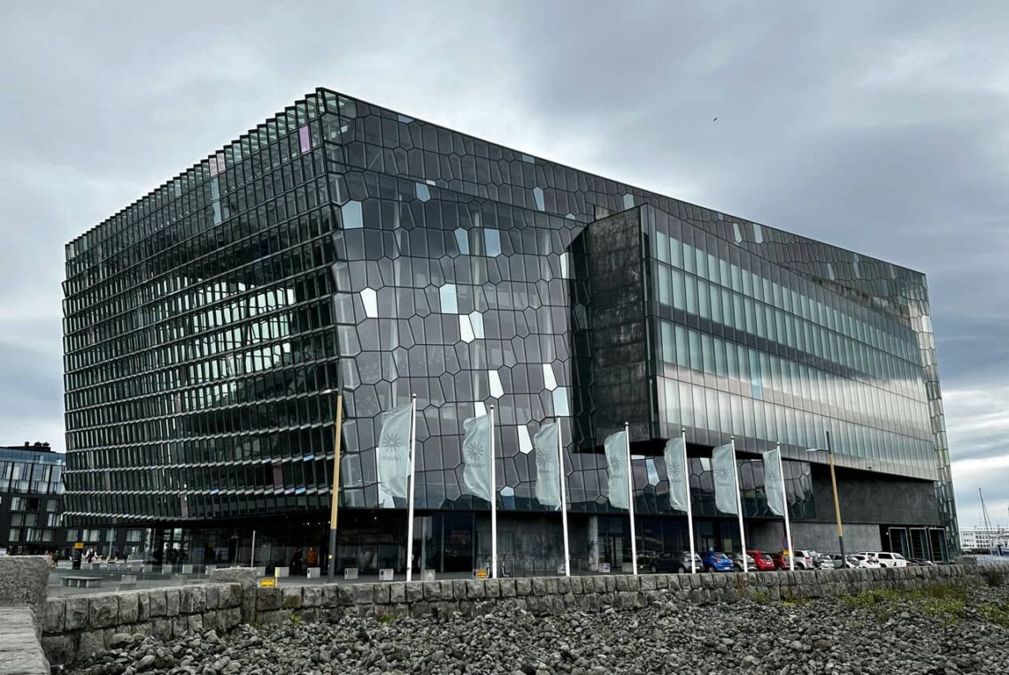 Architectural landmark: harpa east view © henning larsen architects