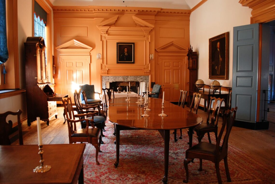 Architectural landmark: independence hall governors council chamber © hey tiffany