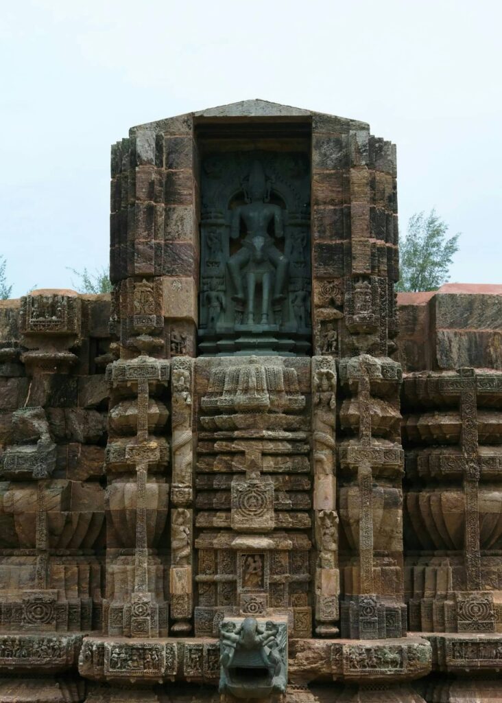 Architectural landmark: konark sun temple, sun god © satyanarayan senapati