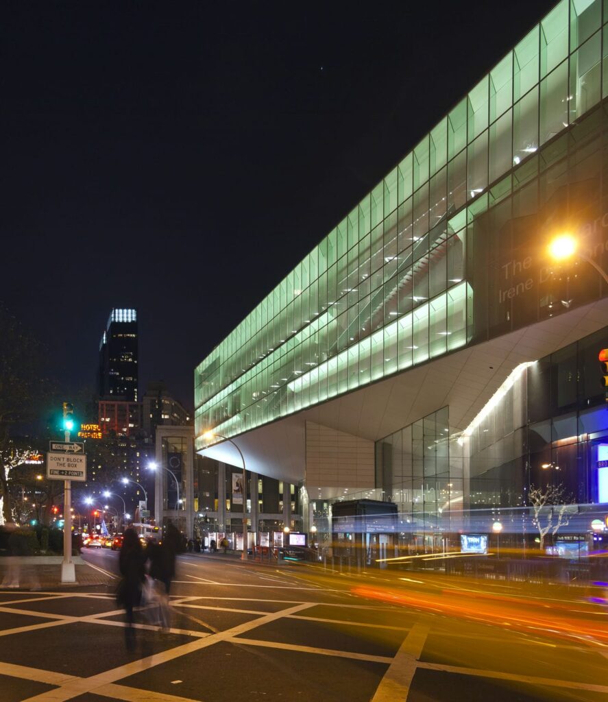20 Famous Architectural Landmarks In The United States For Architects 190 Architectural landmark: lincoln center alice tully hall nightview ยฉ robert mintzes