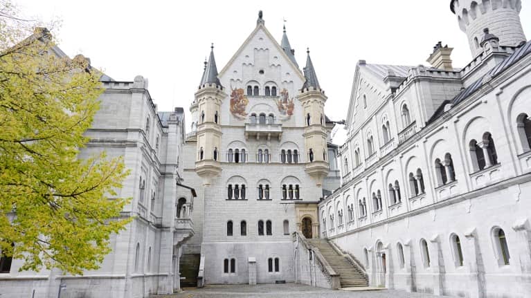 17 Famous Architectural Landmarks In Europe For Architects 107 Architectural landmark: neuschwanstein castle inner courtyard ยฉ shutterstock