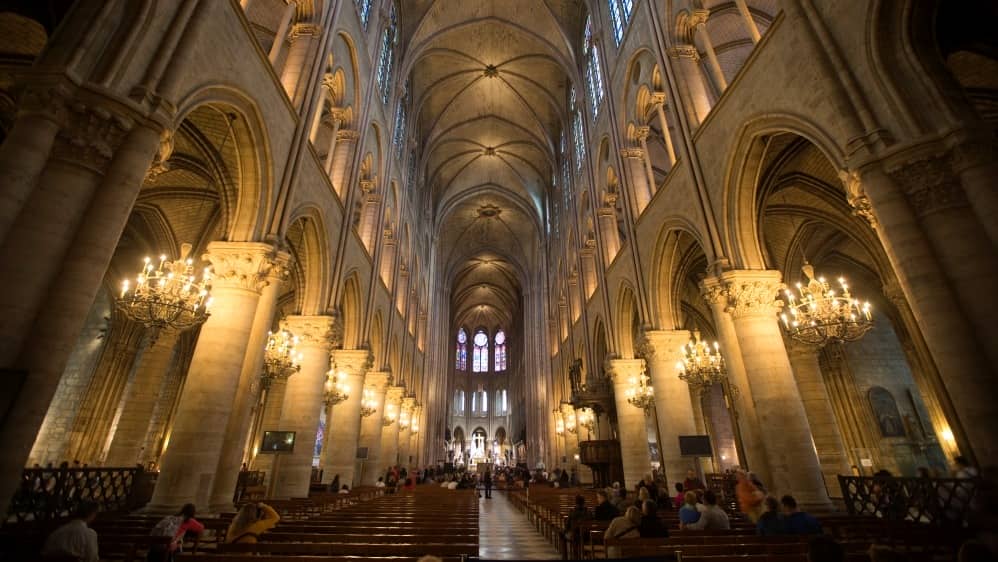 17 Famous Architectural Landmarks In Europe For Architects 125 Architectural landmark: notre dame cathedral interior ยฉ charles platiau