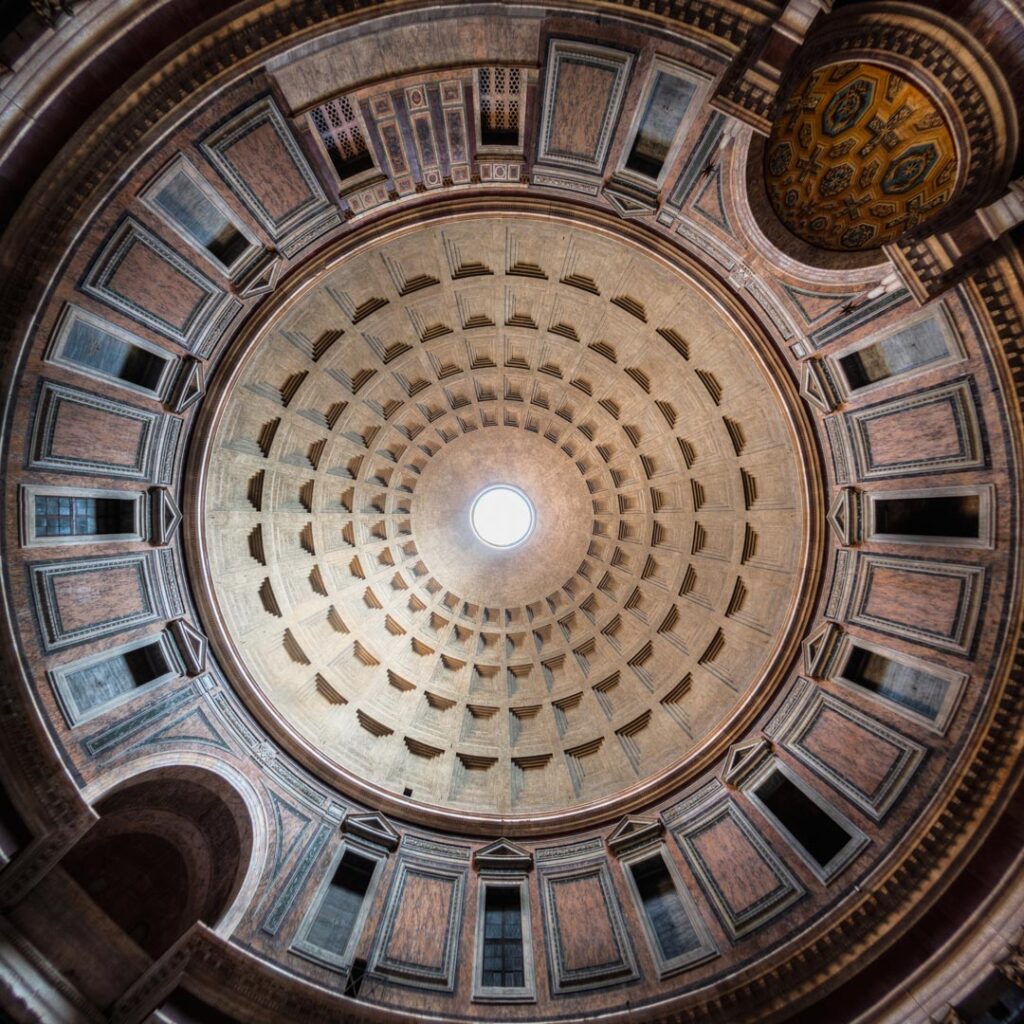Architectural landmark: pantheon dome © mohammad reza domiri ganji